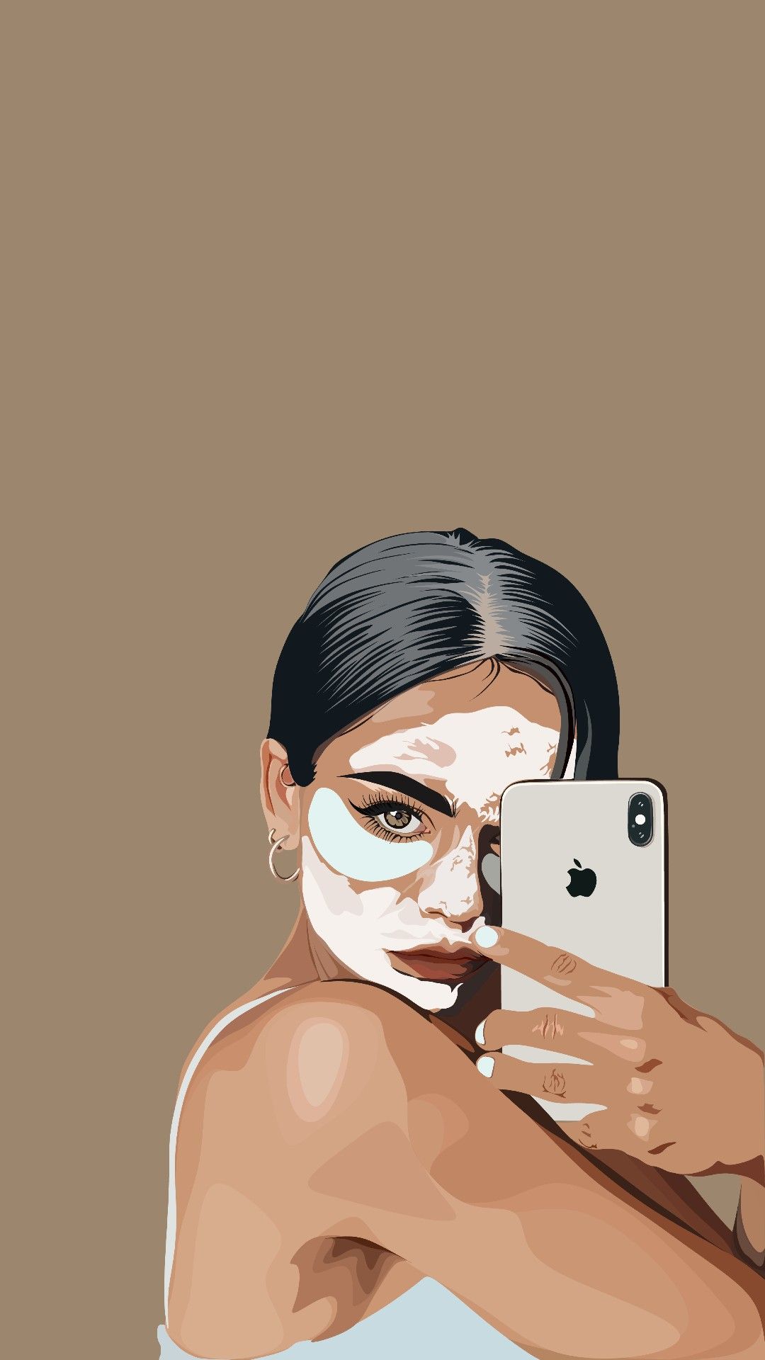 1080x1920  Обои на телефон | Girls cartoon art, Art prints boho, Cute cartoon  wallpapers