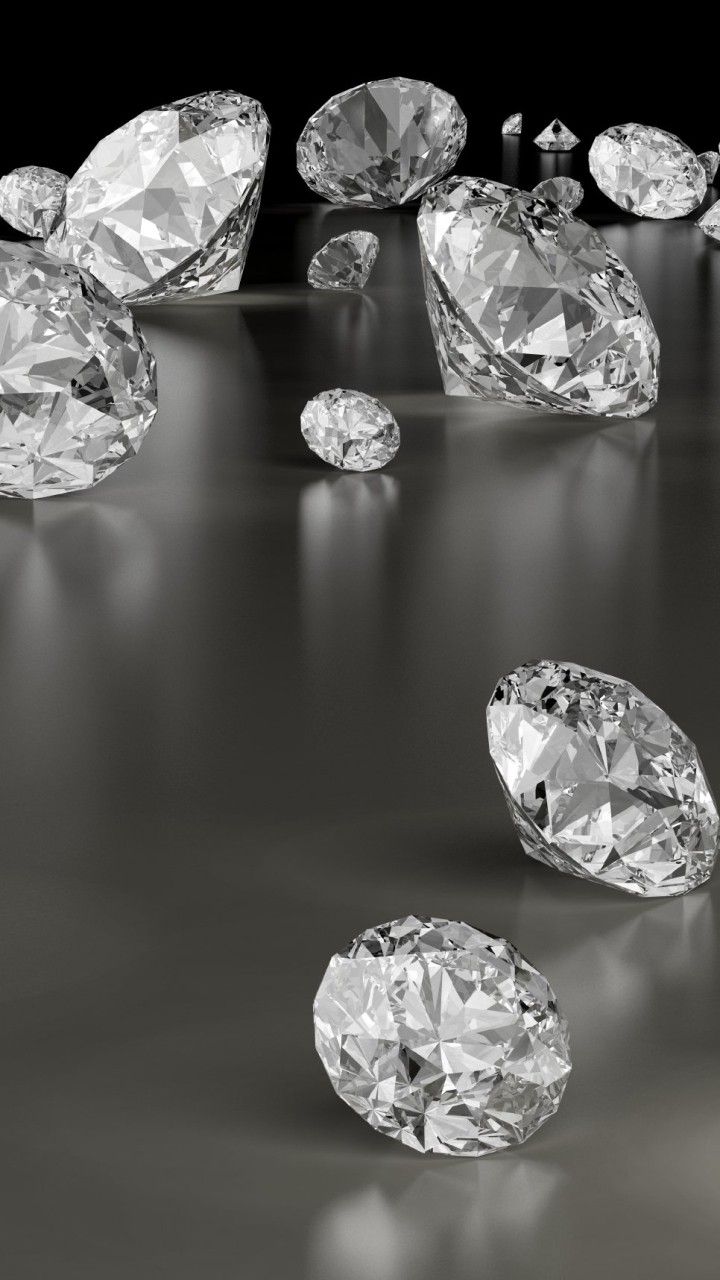720x1280  Pin by Brennan on Random | Diamond, Diamond wallpaper, Sally jewelry