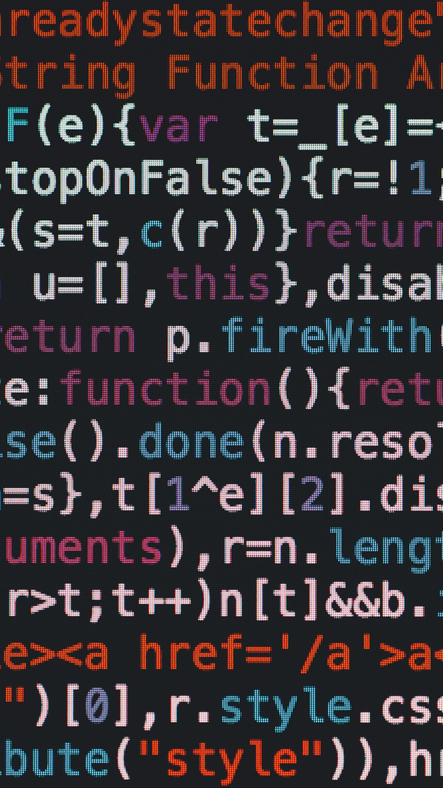 1440x2560  Обои на телефон компьютерный код, экран, коммуникация - скачать бесплатно в  высоком качестве из категории \"Разное\"
