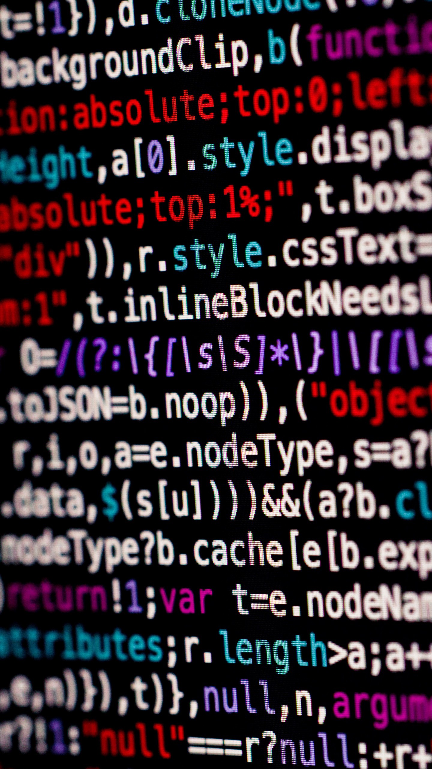 1440x2560  Обои на телефон код, символы, программирование - скачать бесплатно в  высоком качестве из категории \"Слова\"