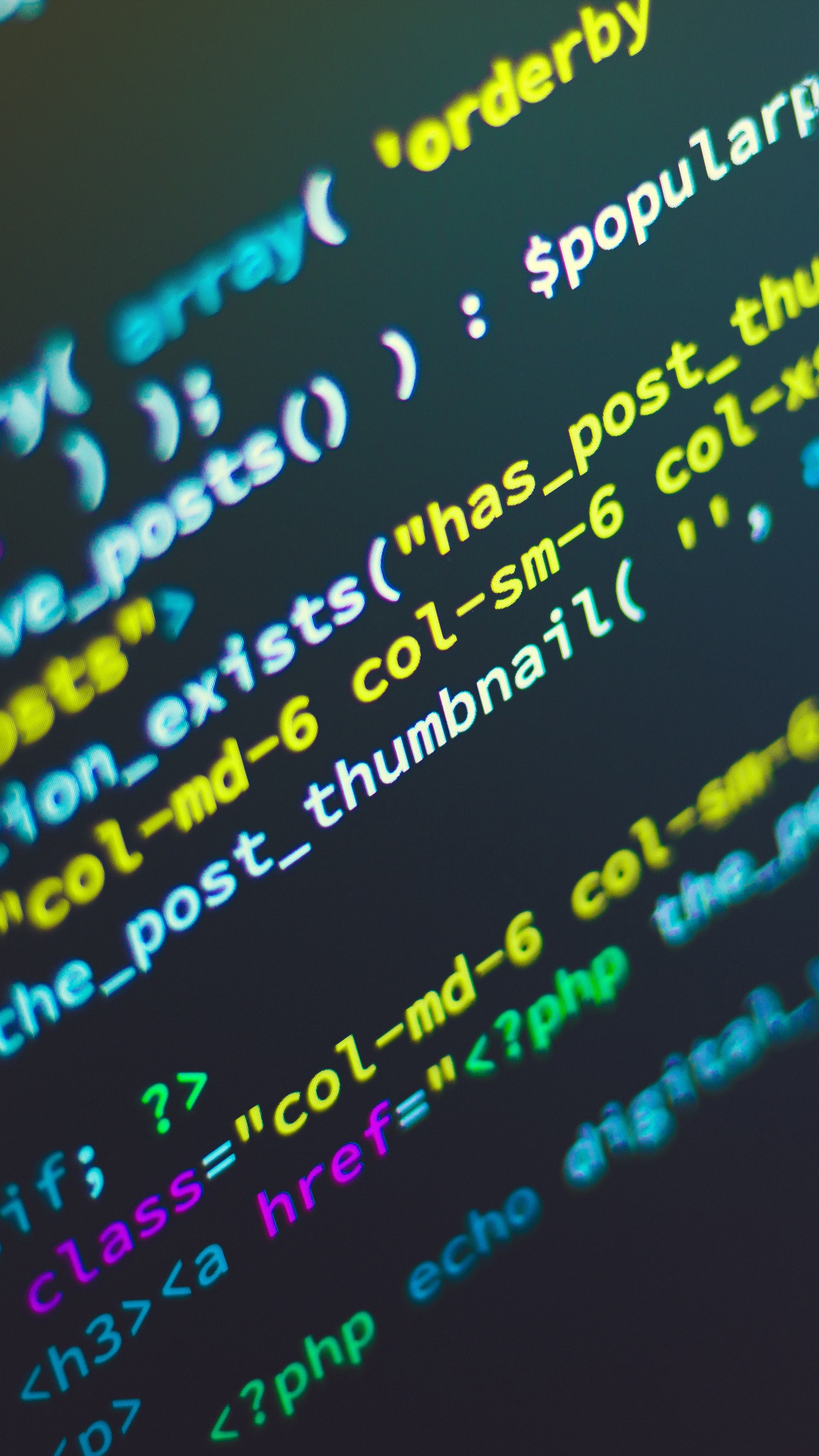 1440x2560  Скачать обои \"Php\" на телефон в высоком качестве, вертикальные картинки  \"Php\" бесплатно
