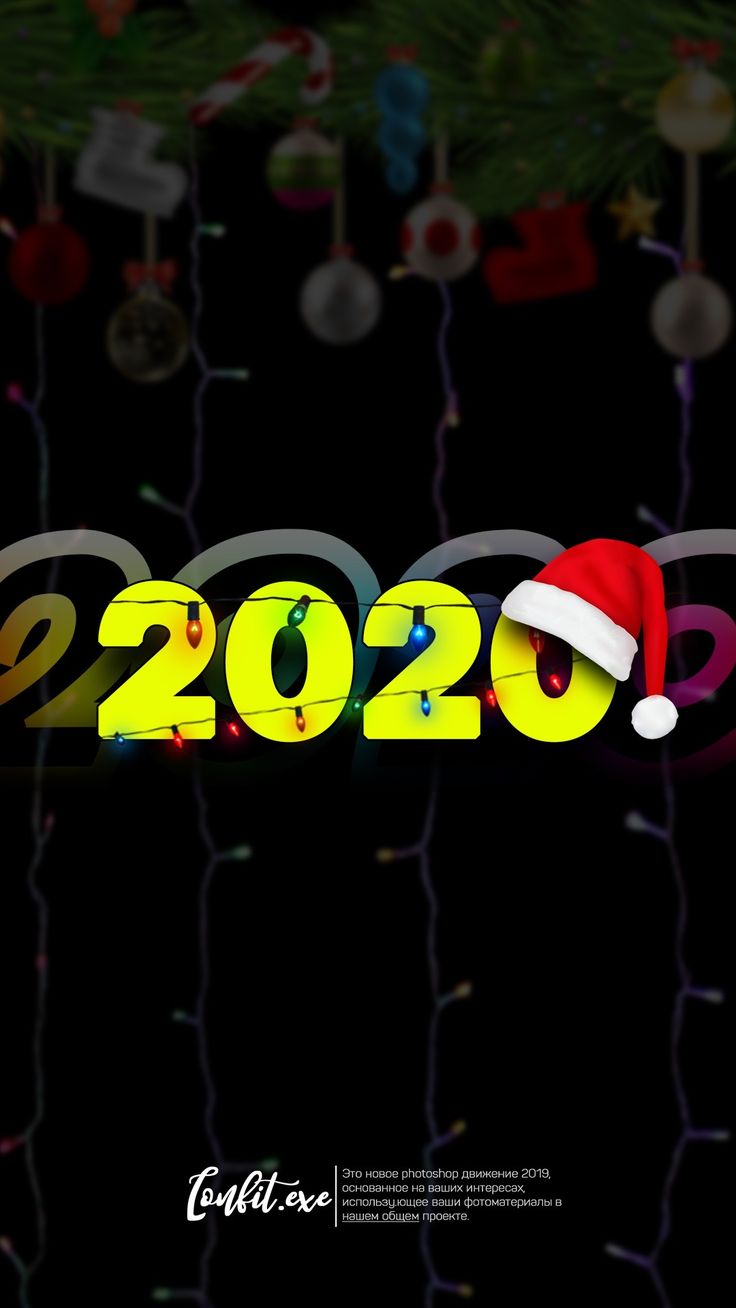 736x1308  Новый год 2020 | Обои, Новый год, Телефон