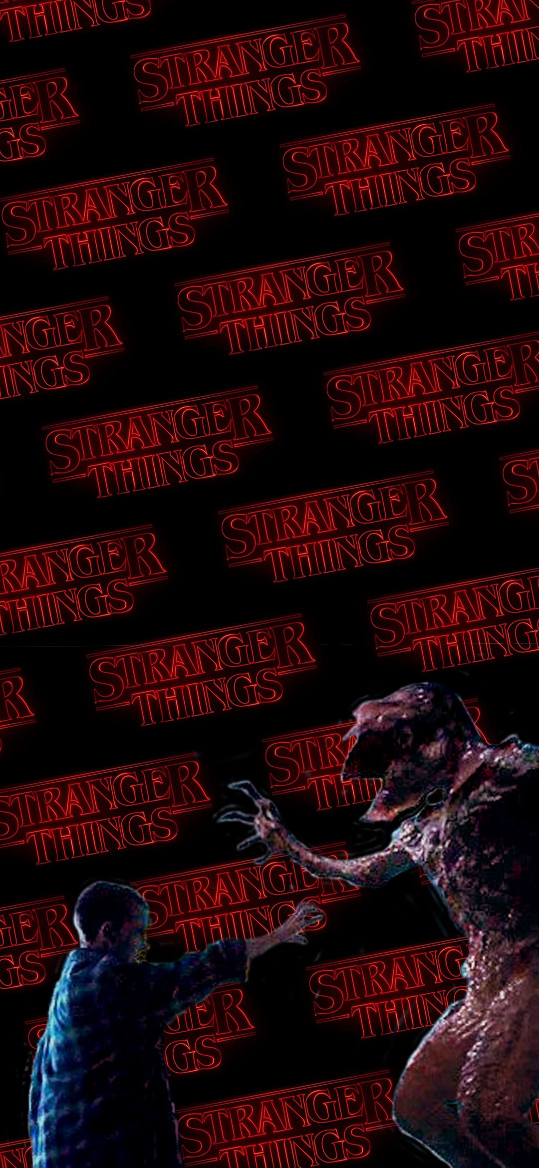 1080x2340  Очень странные дела обои на телефон | Red aesthetic, Stranger things, Strang