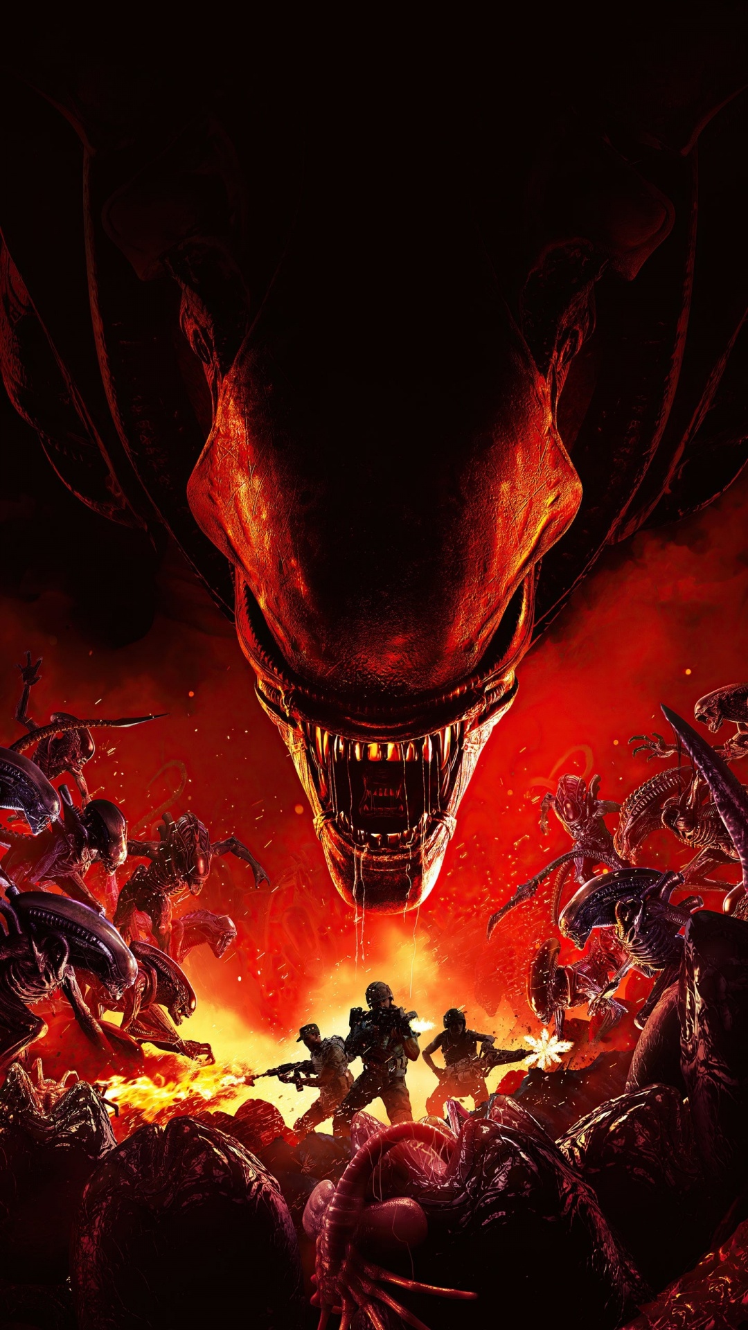 1080x1920  Чужой против Хищника - Картинка на телефон / Обои на рабочий стол №1463803