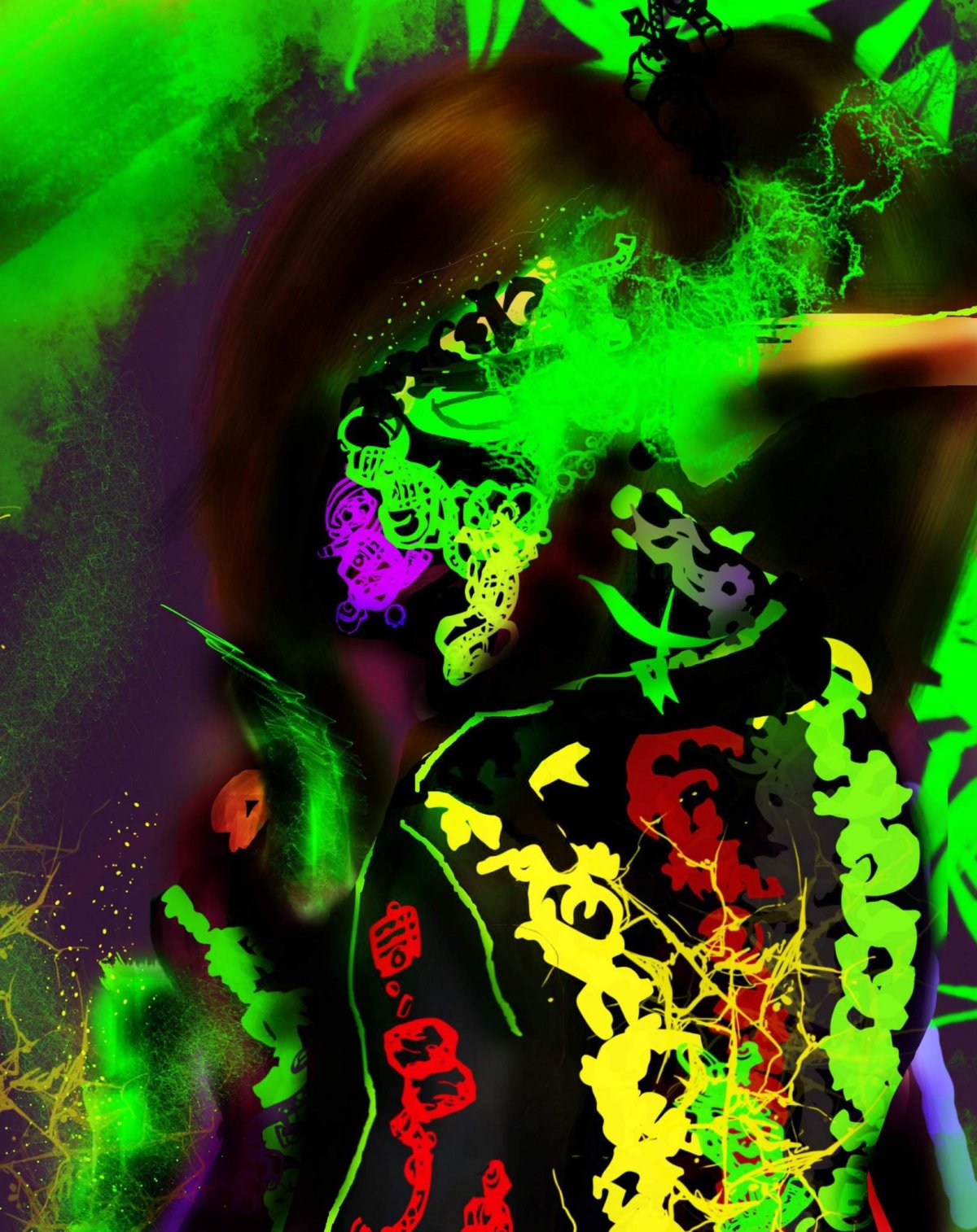 1200x1514  Токсичные обои - 63 фото