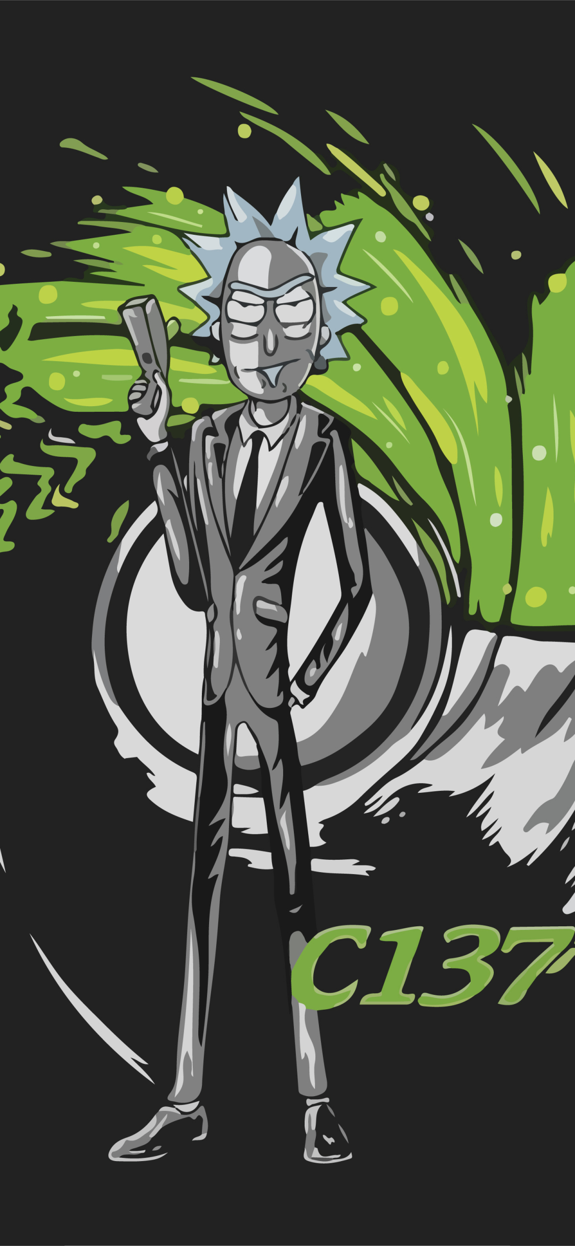 1125x2436  Идеи на тему «Рик и Морти» (240) в 2023 г | мультфильмы, рисунки, гиковское  искусство