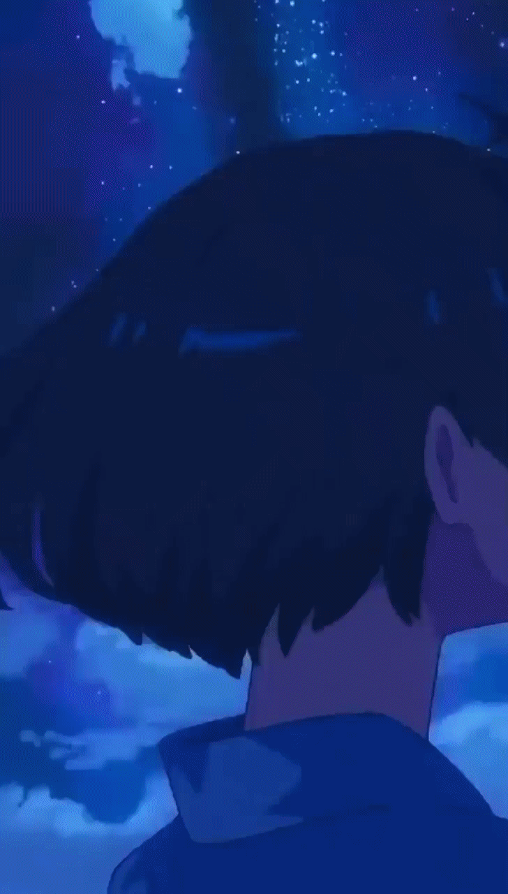 728x1280  Живые обои, аниме «Твоё имя»