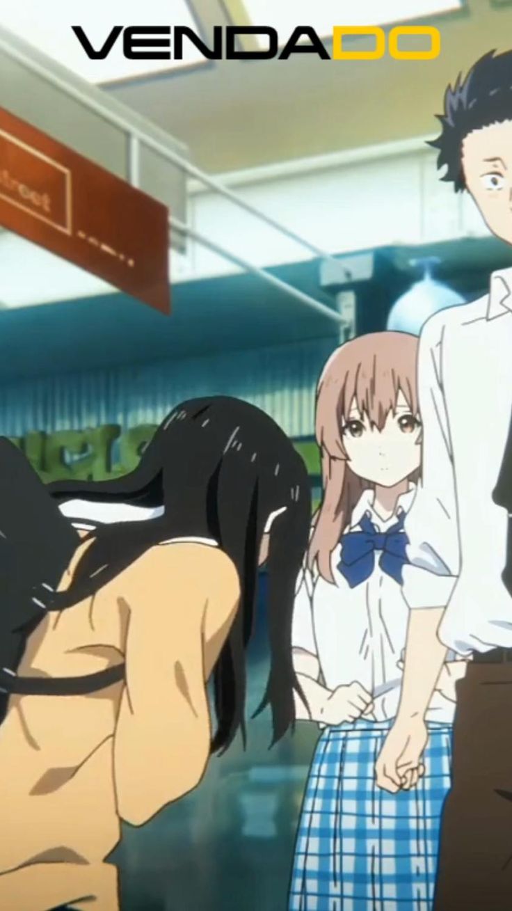 736x1309  ФОРМА ГОЛОСА ВИДЕО ОБОИ АНИМЕ | Аниме, Смешные моменты, Обои