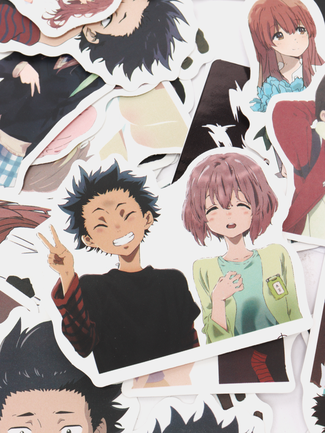 1080x1440  Стикерпак аниме \"Форма голоса\", 50шт стикеры наклейки купить по цене 212.9  ₽ в интернет-магазине KazanExpress