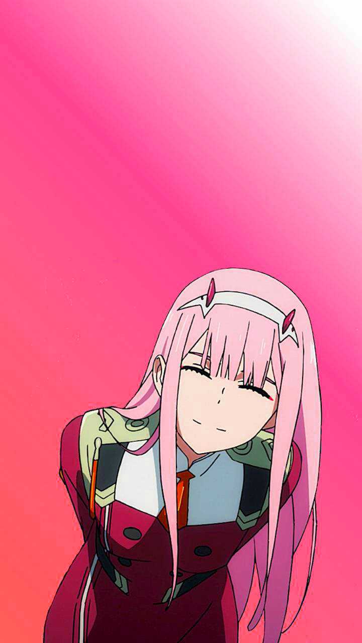 720x1280  Zero Two Wallpaper - iXpap