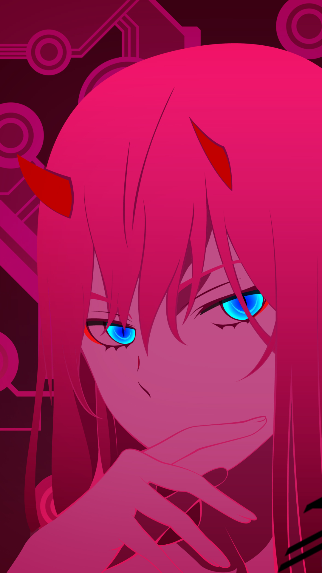 1080x1920  Обои на телефон: Аниме, Милый Во Франксе, Zero Two (Дорогая В Franxx),  1295251 скачать картинку бесплатно.