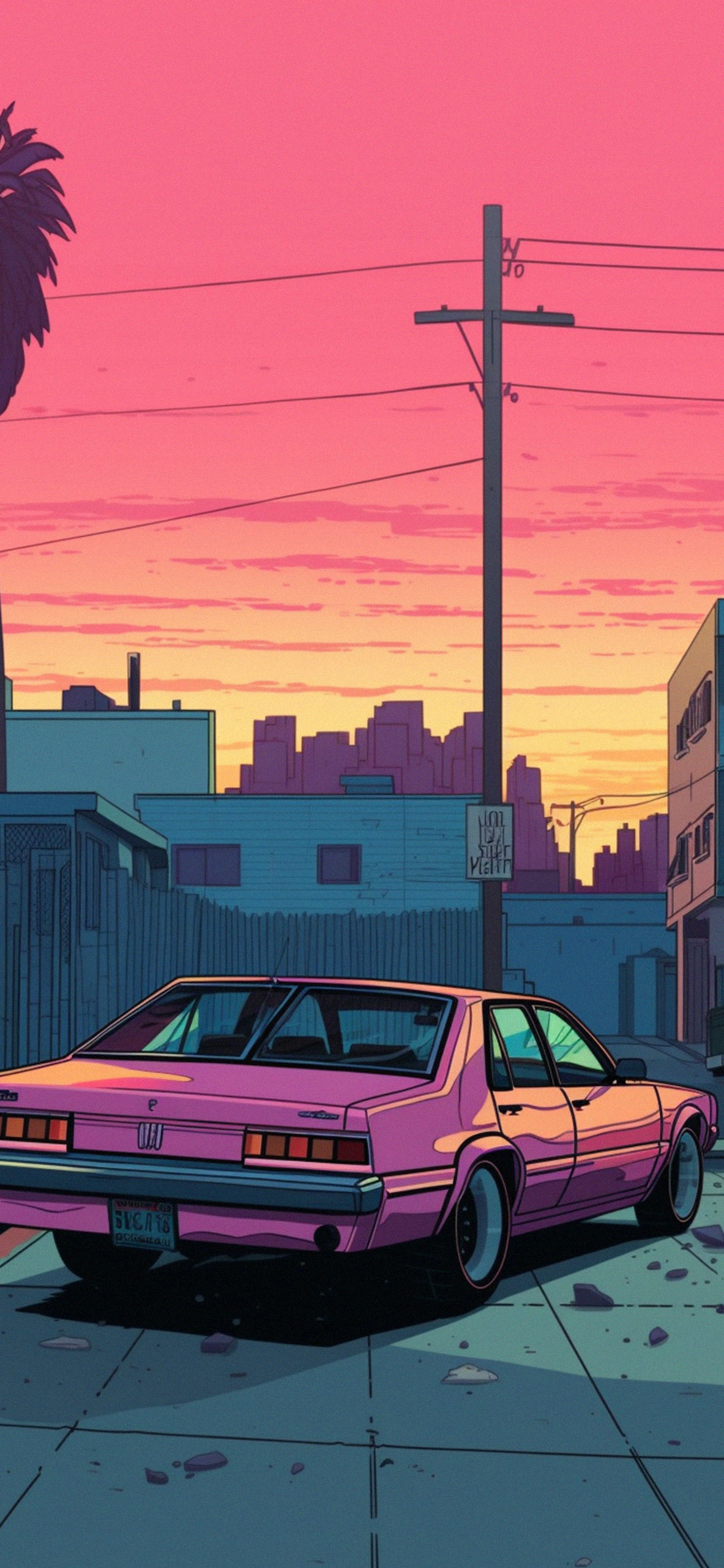 1183x2560  Эстетические обои GTA San Andreas - Обои GTA iPhone