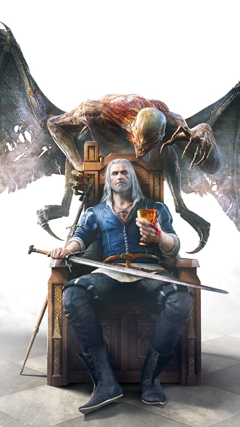 768x1366  Идеи на тему «Ведьмак» (140) | ведьмак, фэнтези, белые волки