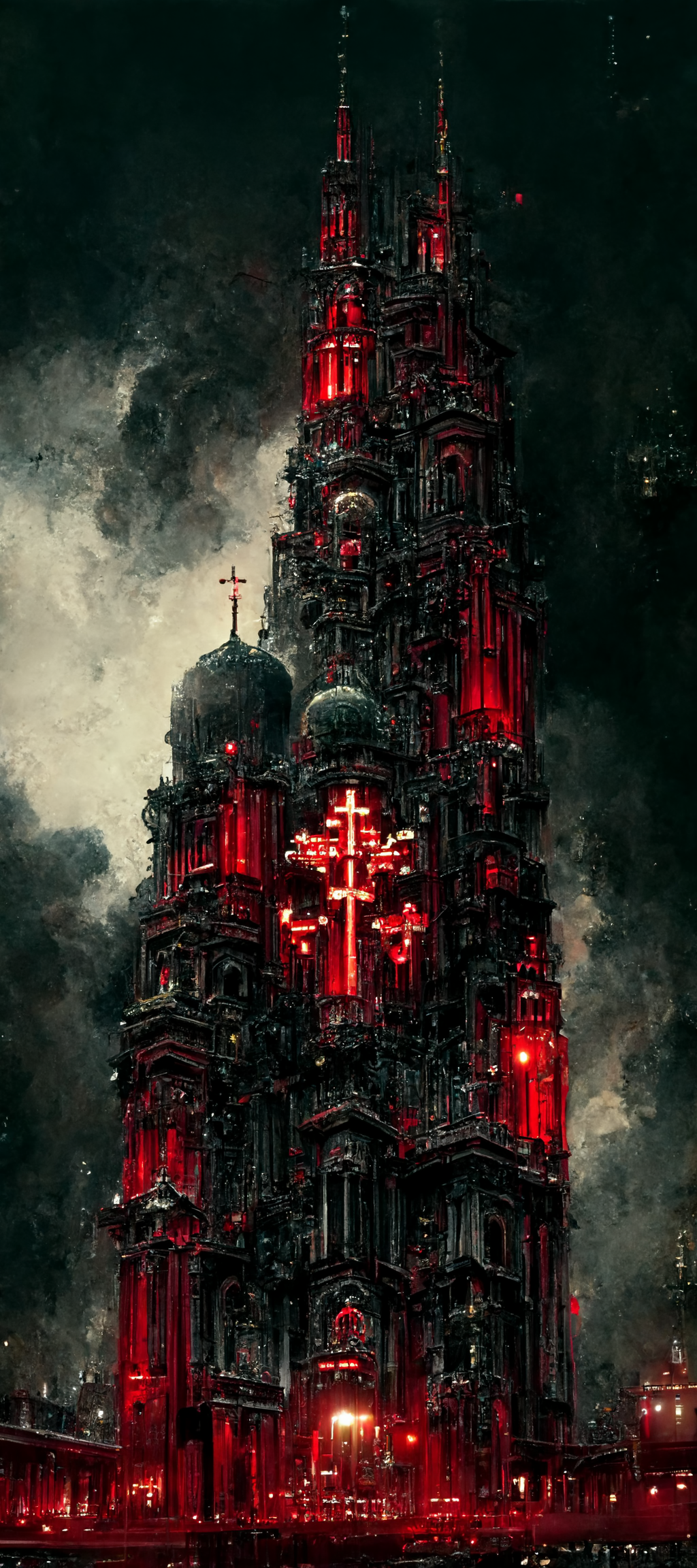 1024x2304  Обои для смартфона, сгенерированные в Midjourney, ч.2 | Пикабу