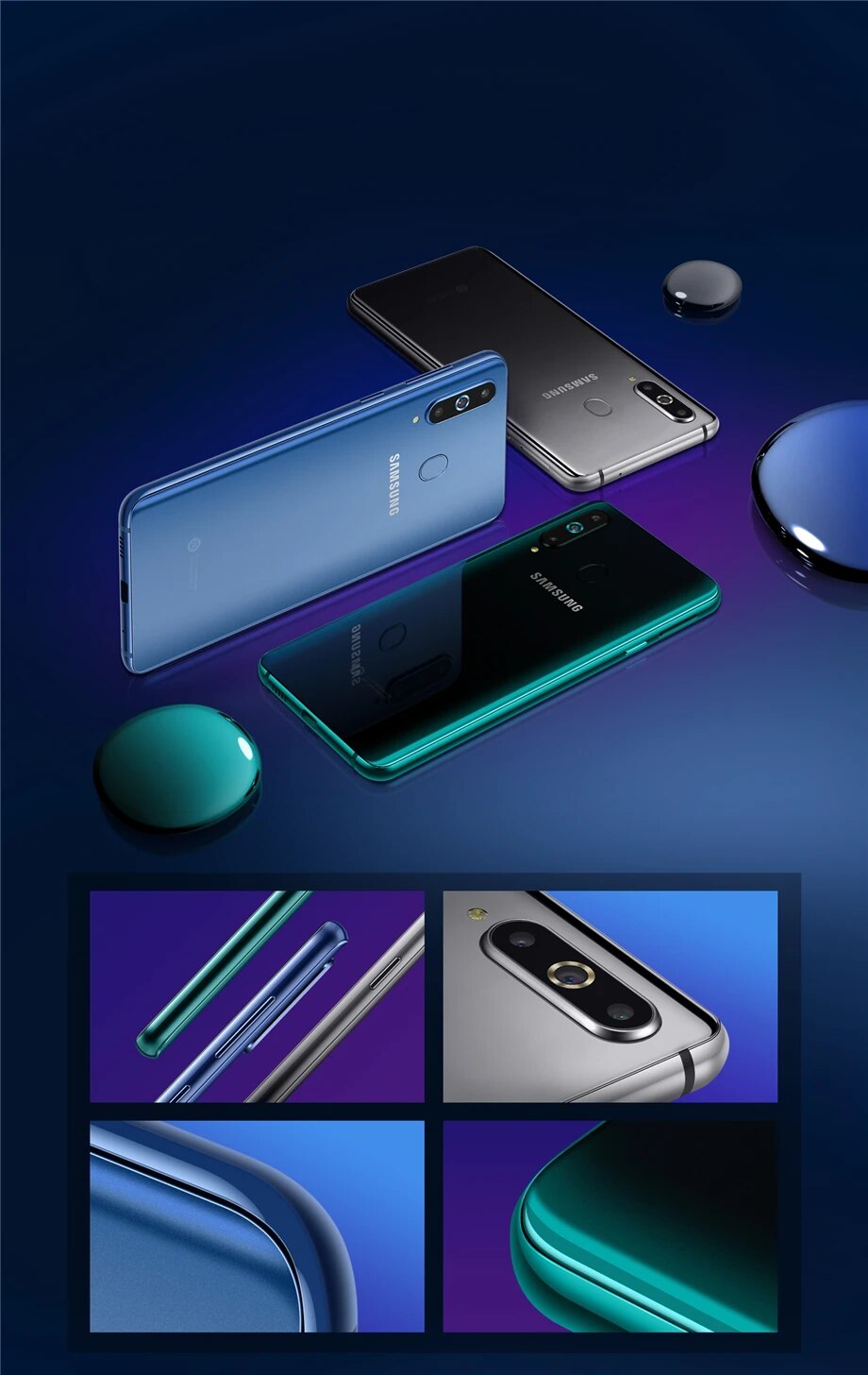 920x1456  Смартфон Samsung Galaxy A8s с 5,5-дюймовым дисплеем, восьмиядерным  процессором Snapdragon 6,4, ОЗУ 8 Гб, ПЗУ 128 ГБ | AliExpress