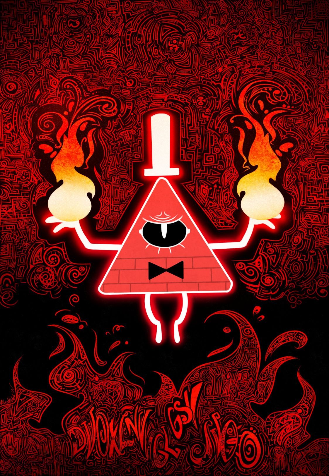 1123x1627  Картинки гравити фолз билл шифр - 81 фото