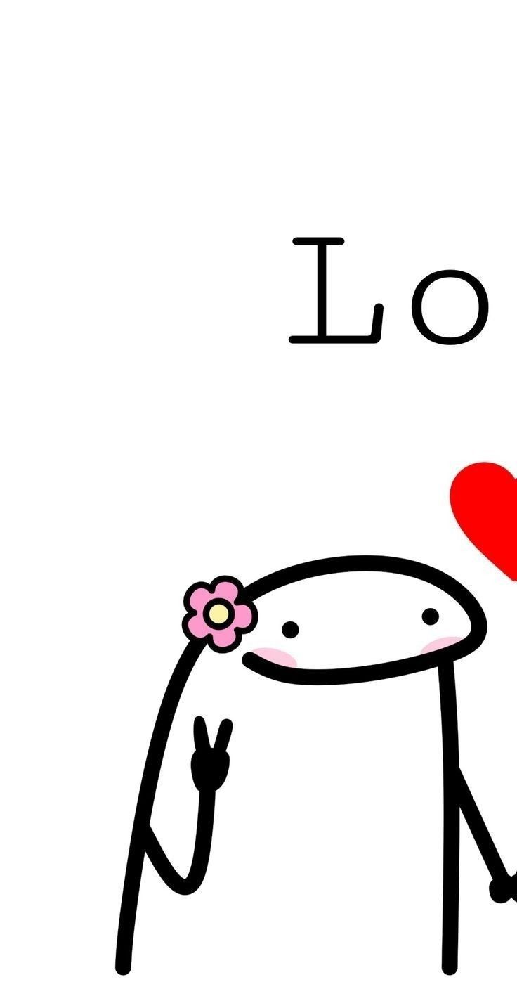 736x1407  Paired wallpapers ♡ in 2023 | Cute wallpapers, Love couple wallpaper, Funny  doodles