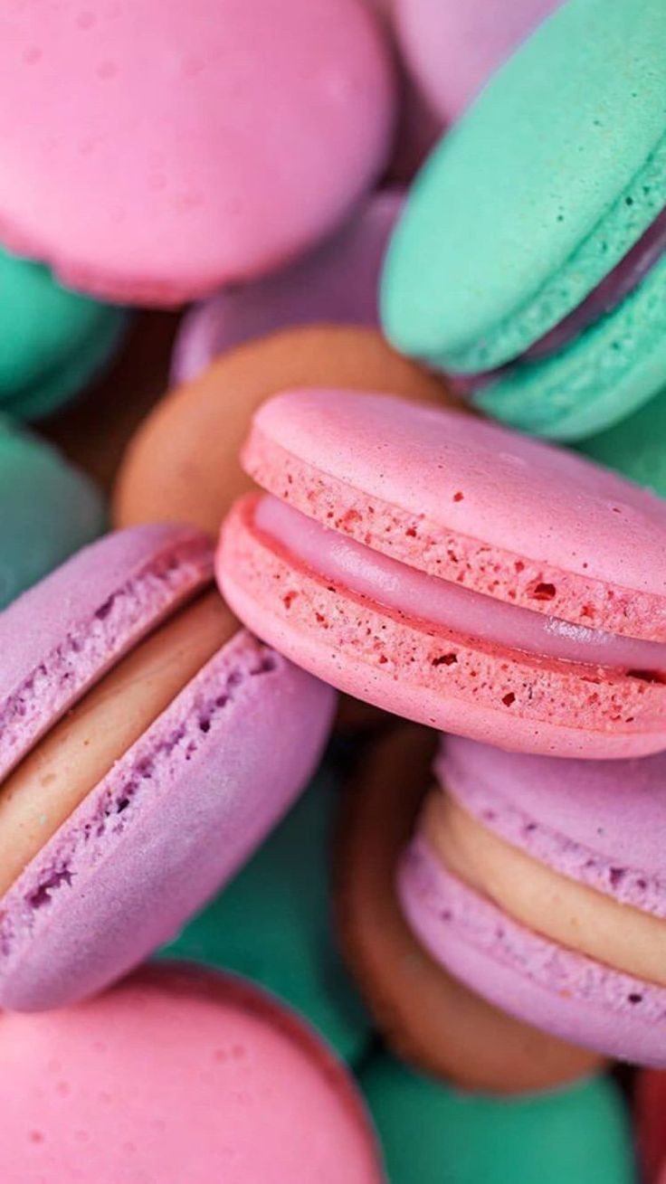 736x1309  Macaron iPhone Wallpaper | Макаруны, Вкусняшки, Сладкие удовольствия