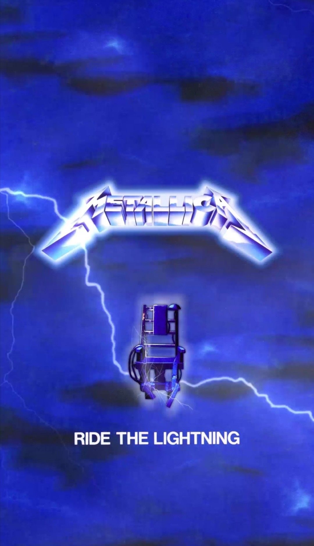 1080x1878  Metallica ride the lightning cover wallpaper fondo iPhone | Metallica art,  Ride the lightning, Metallica album covers