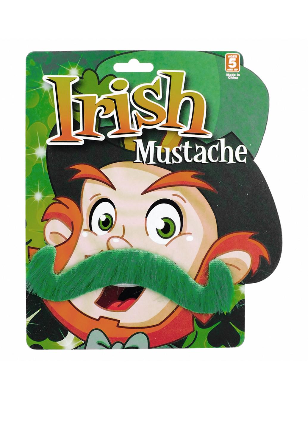 1035x1440  ᐉ Усы Патрик накладные Зеленый (19-441-1)