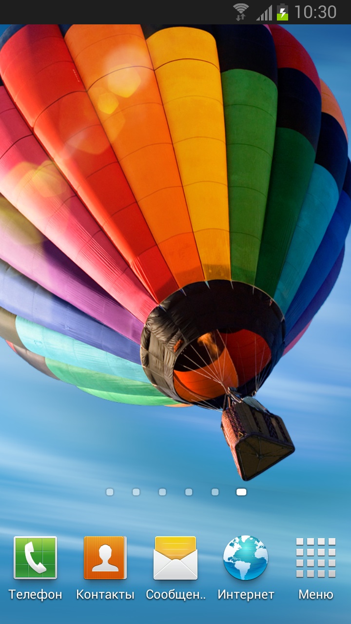 720x1280  Интерактивные обои Galaxy S4 Balloon для Galaxy S3 Note 2 и других