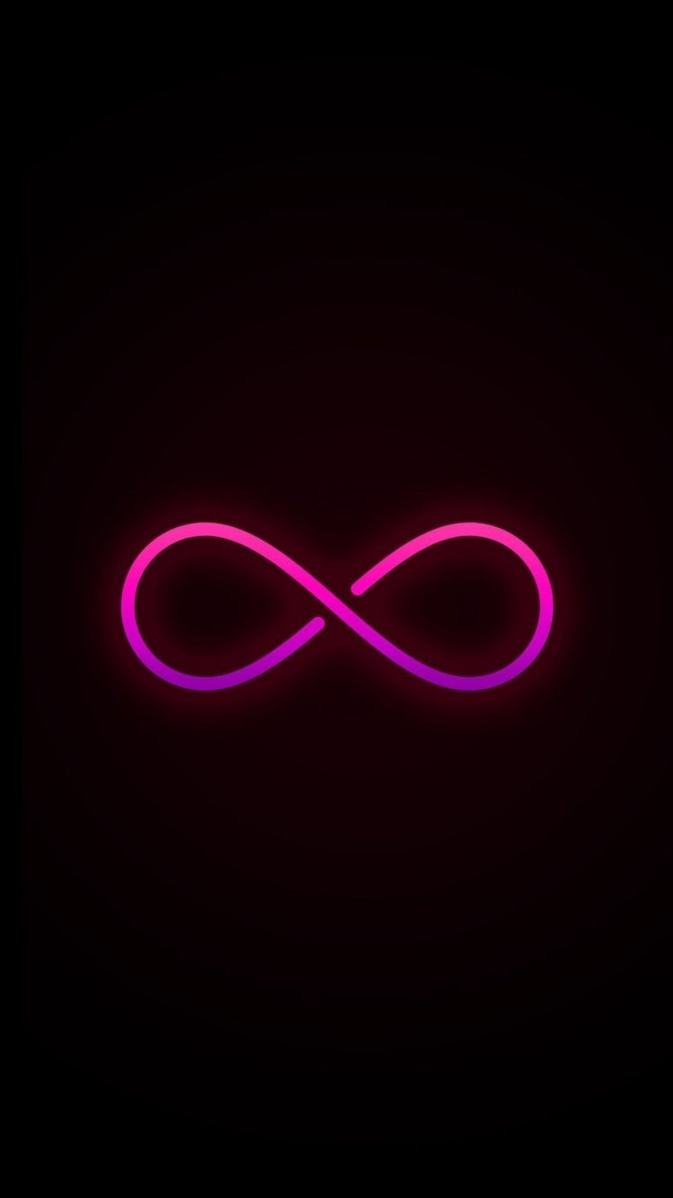750x1334  Черные неоновые обои на телефон - 69 фото