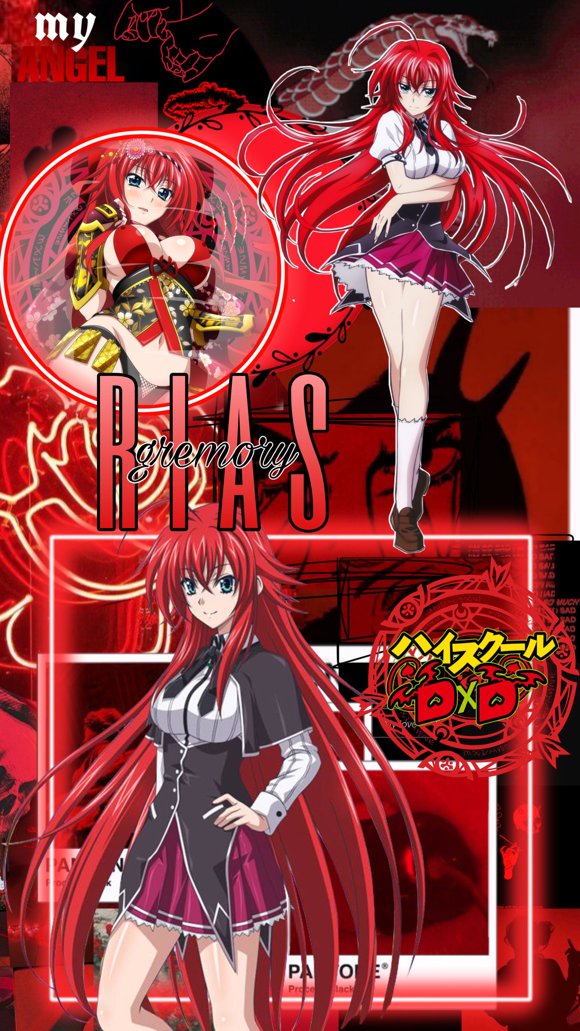 1948x3463  Rias Gremory обои на телефон (24 фото)
