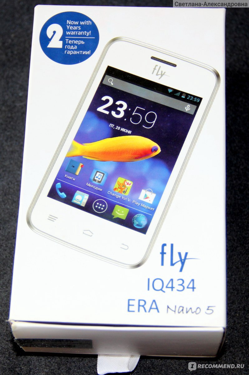 799x1200  Мобильный телефон Fly IQ434 ERA Nano 5 - «Не очень надежный товарищ!» |  отзывы