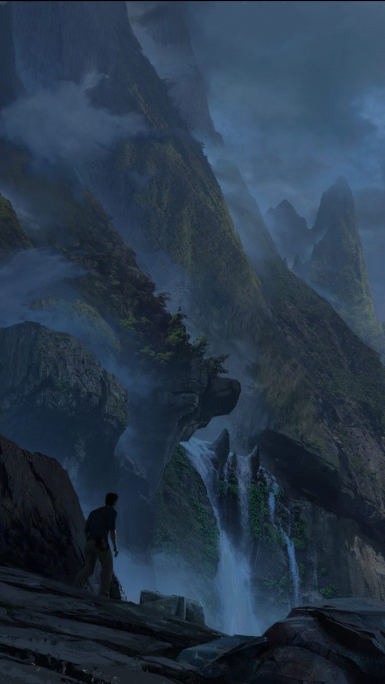 750x1334  Обои для телефона Uncharted 4: A Thief's End - Mobile Abyss