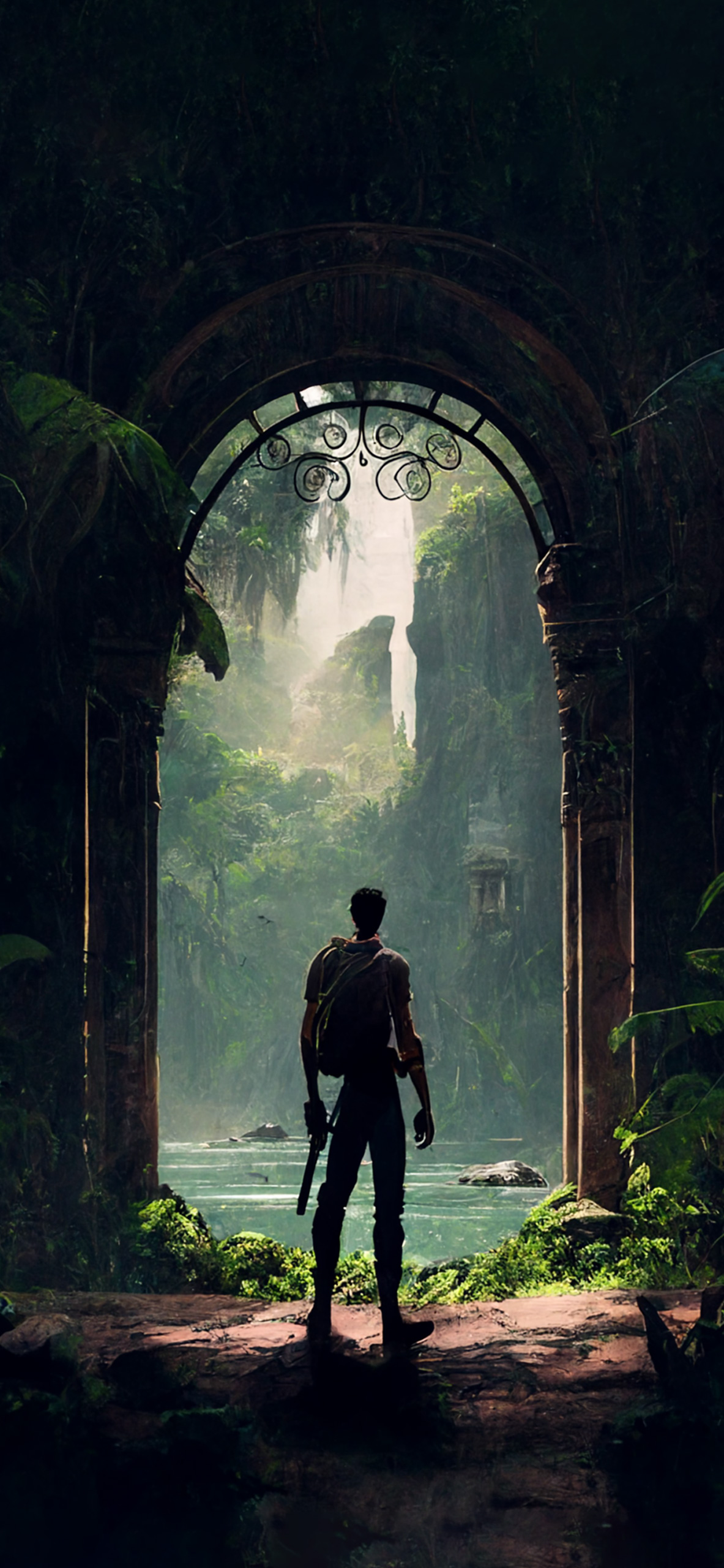1183x2560  Uncharted Обои Натана Дрейка - Uncharted Wallpaper iPhone