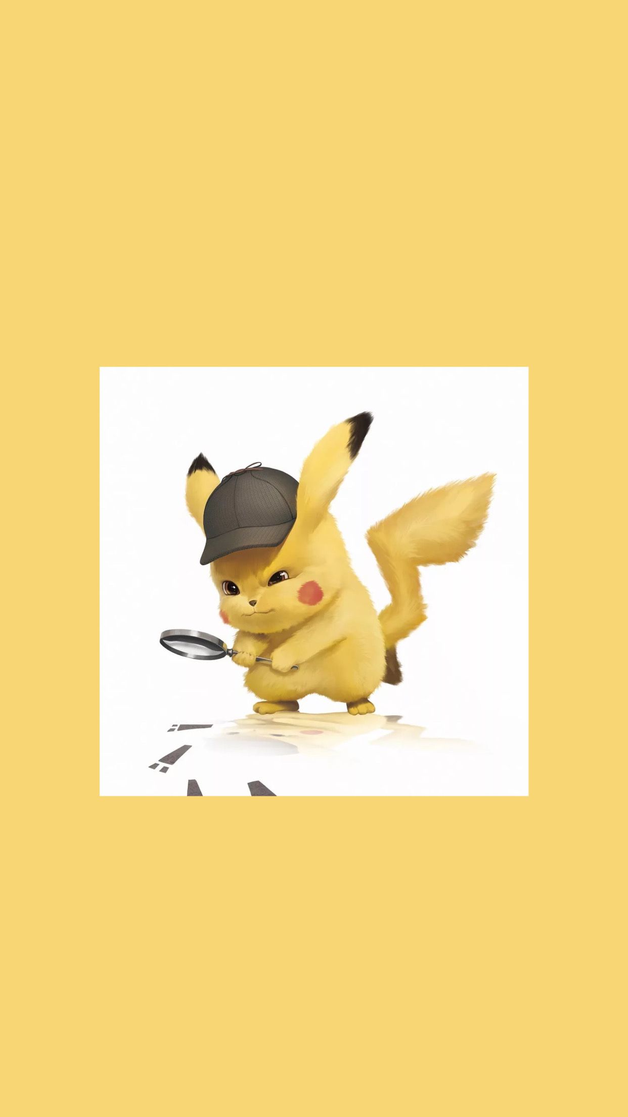 1242x2208  Обои на айфон в 2023 г | Пикачу, Жёлтые обои, Обои