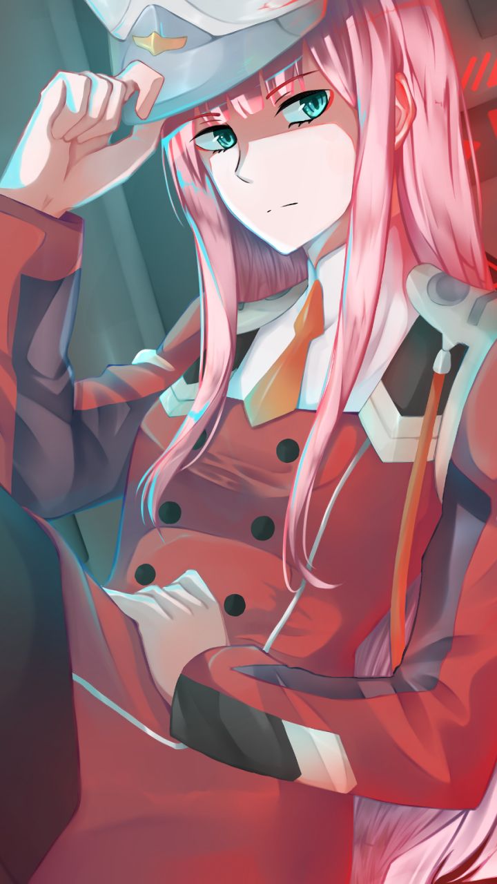 720x1280  Обои на телефон: Аниме, Милый Во Франксе, Zero Two (Дорогая В Franxx),  1303690 скачать картинку бесплатно.