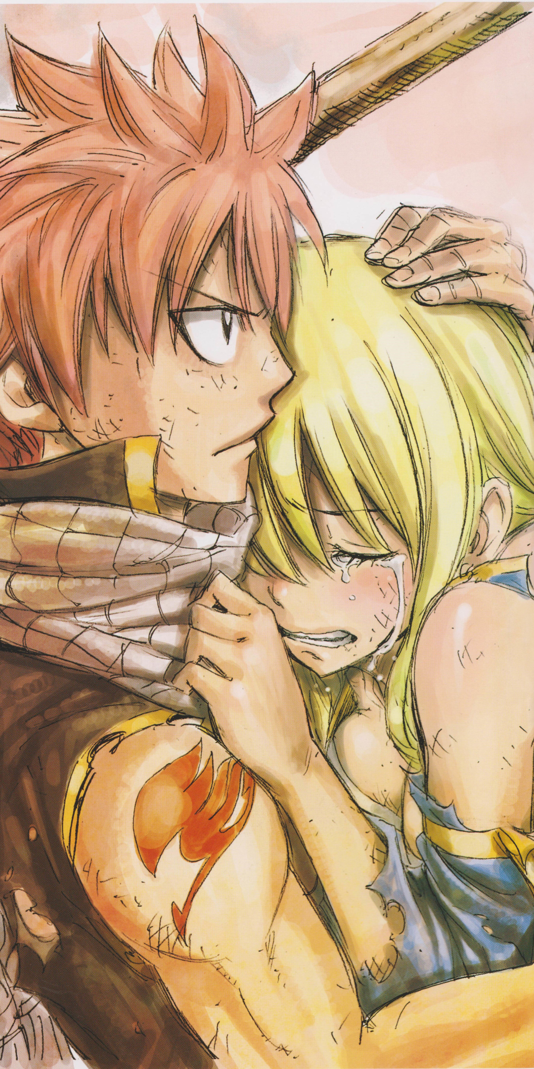 1080x2160  Обои на телефон: Аниме, Сказка О Хвосте Феи, Люси Хартфилия, Нацу Драгнил,  Налу (Хвост Феи), 1313322 скачать картинку бесплатно.