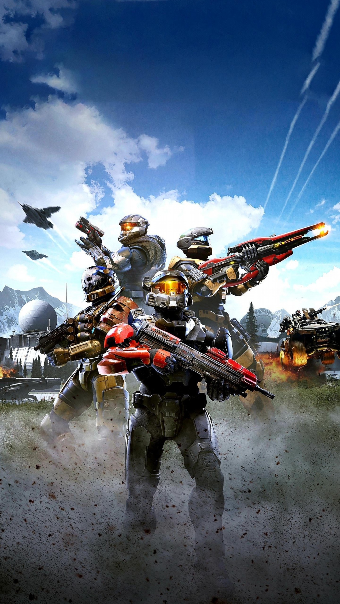 1080x1920  Обои Гало Бесконечно, halo 4, halo 3, мастер чиф, многопользовательская  видео игра для iPhone 6S+/7+/8+ бесплатно, заставка 1080x1920 - скачать  картинки и фото