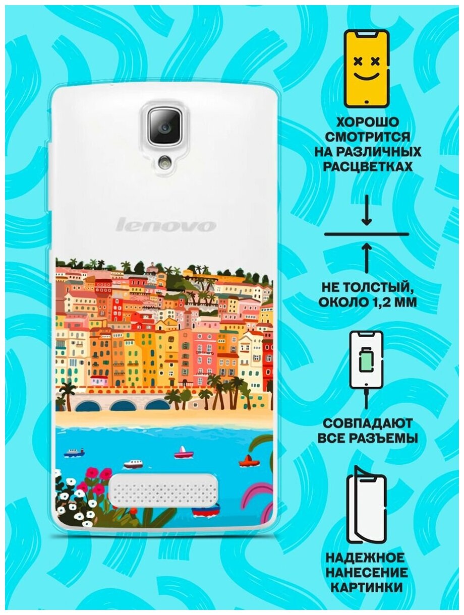 920x1220  Силиконовый чехол на Lenovo A1000 Пляж / для Леново А1000 — купить в  интернет-магазине по низкой цене на Яндекс Маркете