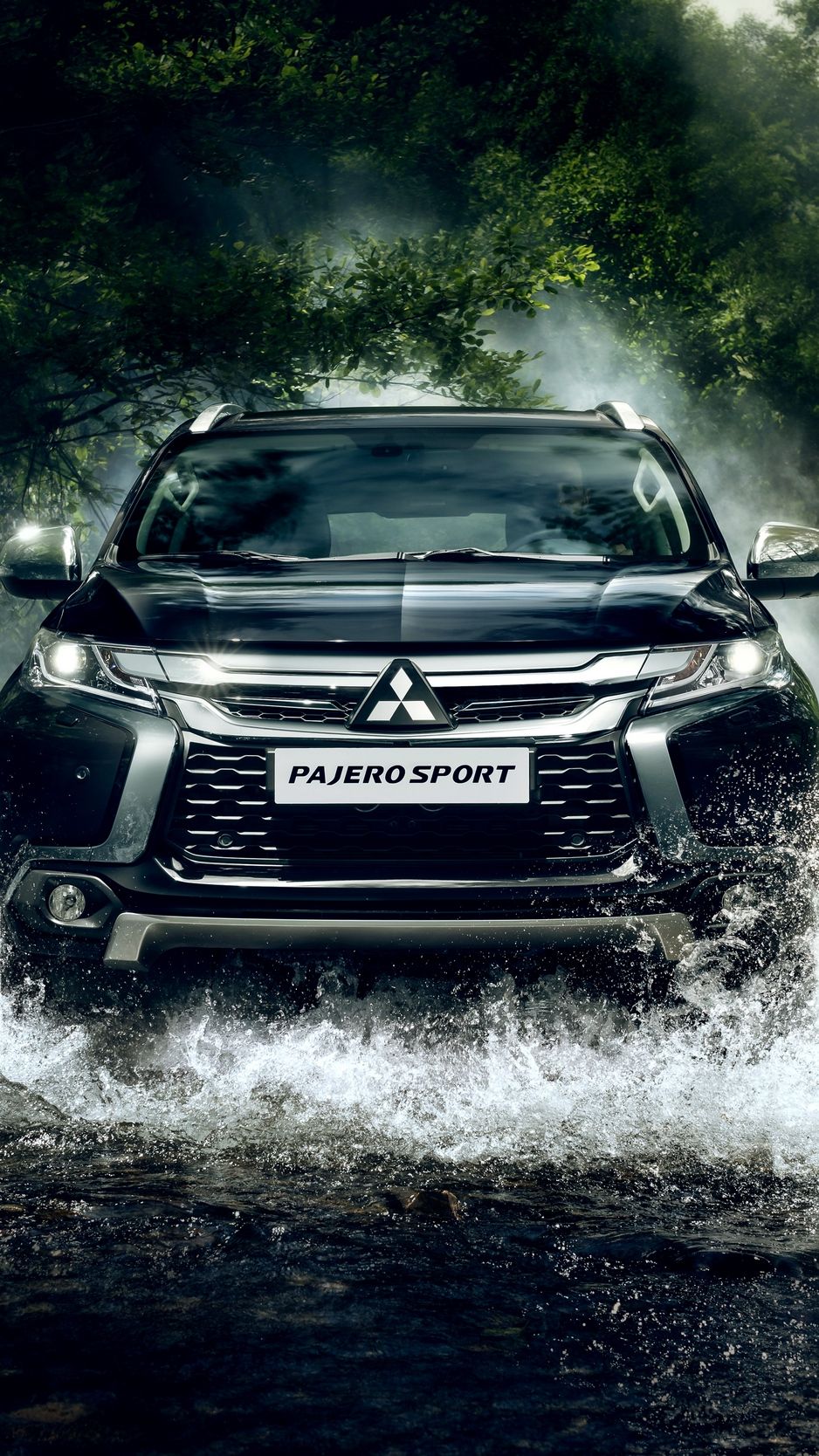 938x1668  Mitsubishi, pajero, river, front view wallpaper, background | Mobil impian,  Mobil, Mobil klasik