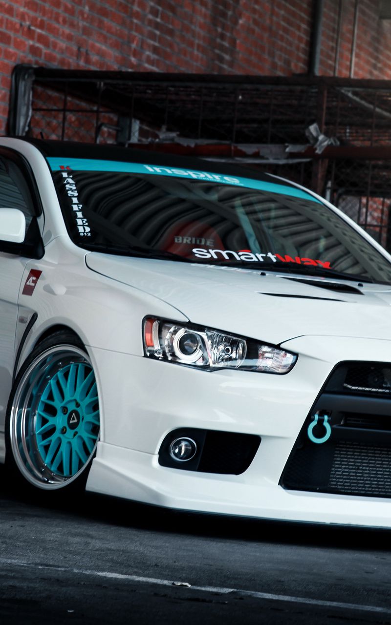 800x1280  Скачать 800x1280 mitsubishi lancer, evo x, тюнинг обои, картинки samsung  galaxy note gt-n7000, meizu mx2