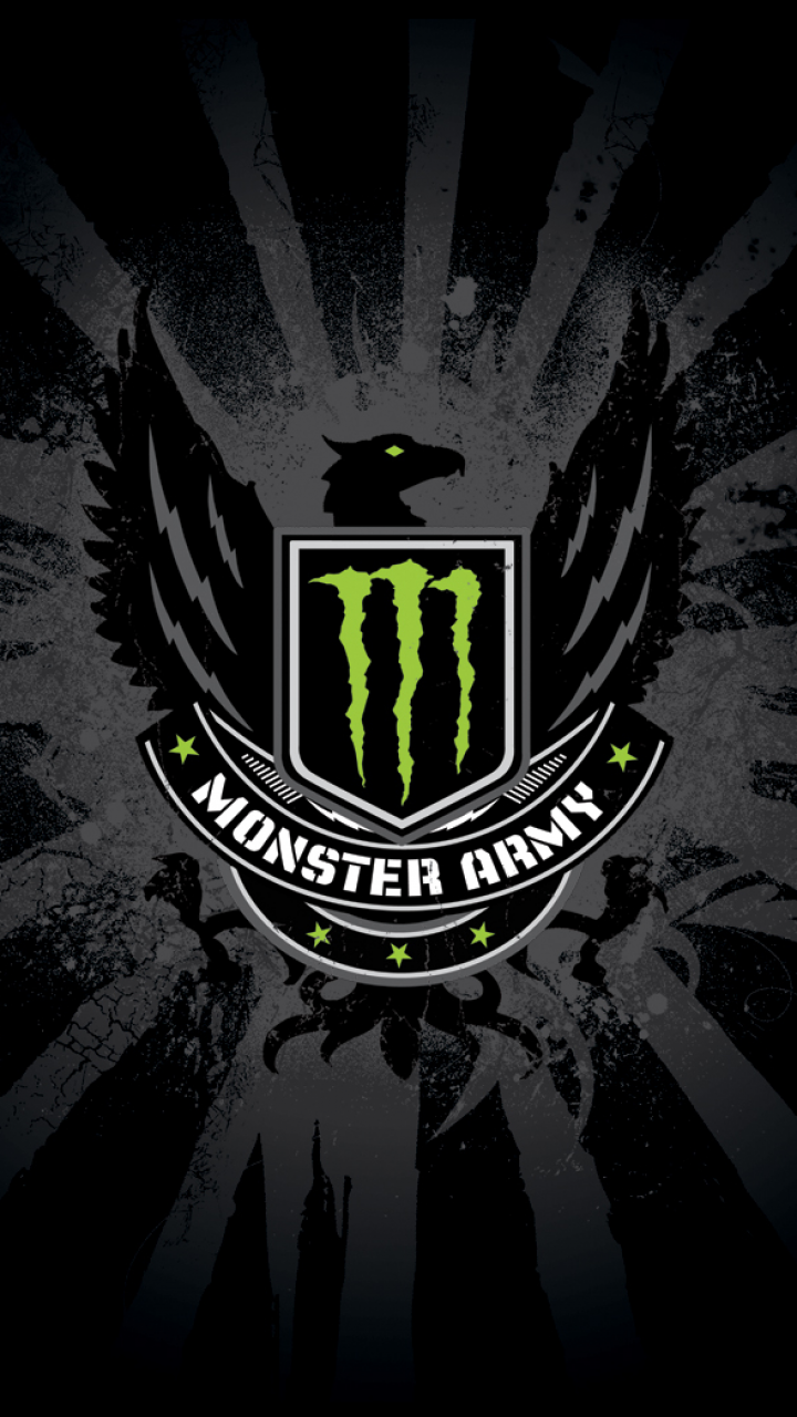 720x1280  Lumia 535 - Products/Monster - Wallpaper ID: 571100 | Monster energy, Army  wallpaper, Monster energy drink logo