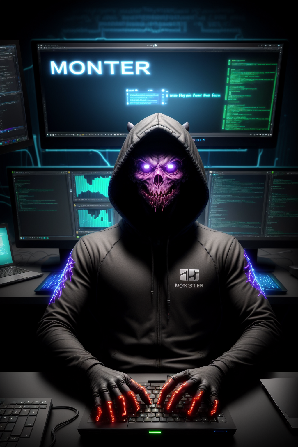 1024x1536  Ответ на пост «Хакеры монстры от Midjourney» | Пикабу