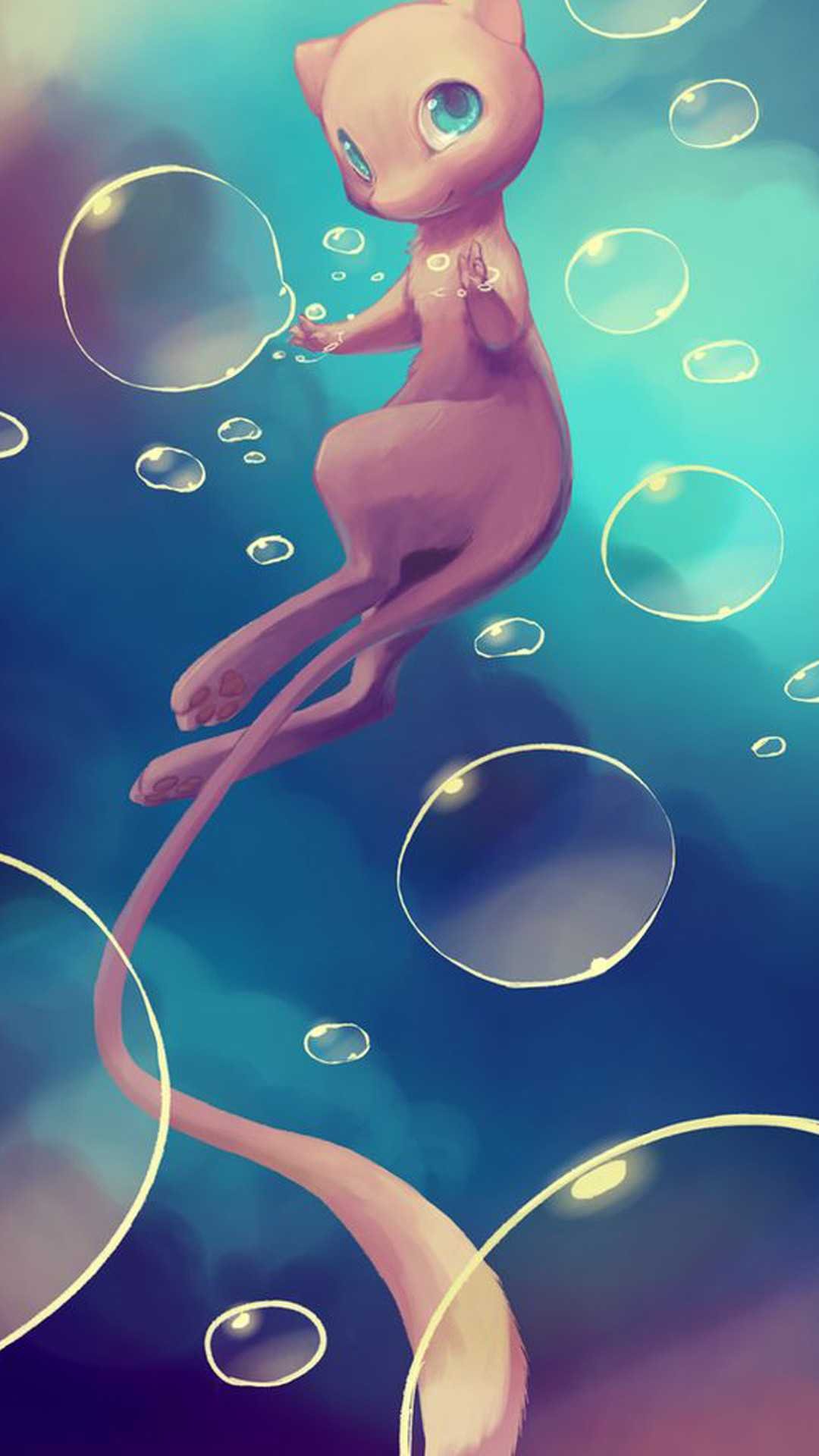 1080x1920  Mew pokemon artwork Wallpapers Download | MobCup