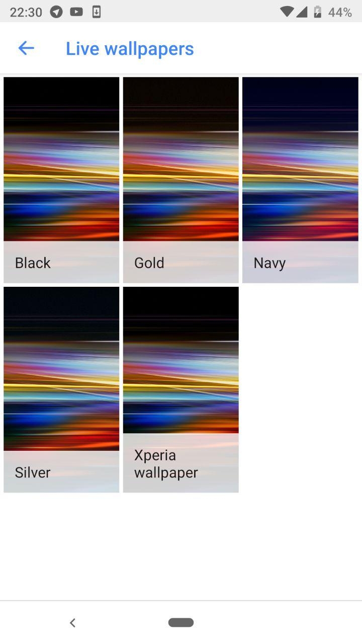 720x1280  Стоковые «живые» обои Sony Xperia 10 и 10 Plus - Rozetked.me