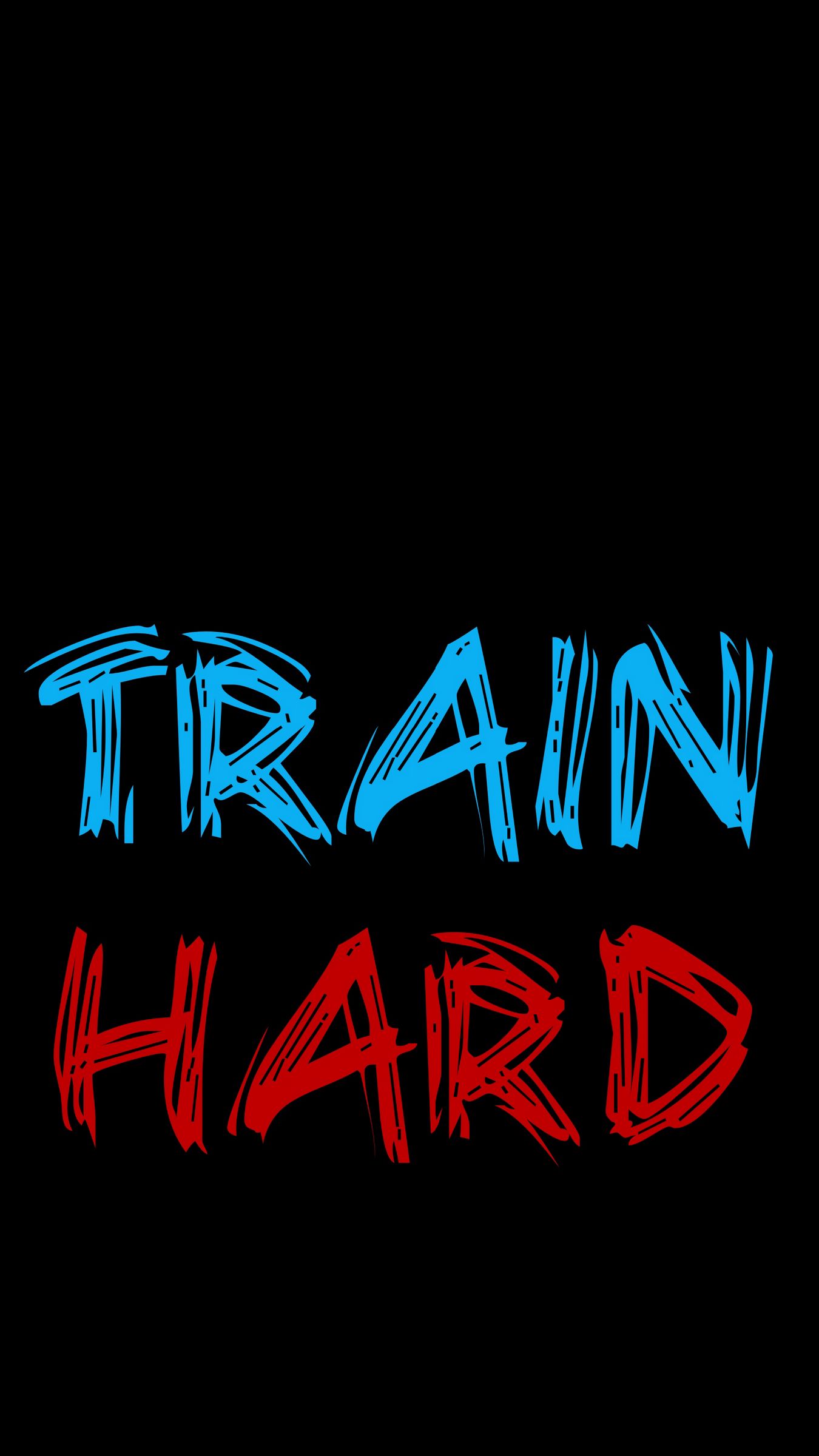 1350x2400  Скачать 1350x2400 надпись, тренировки, спорт, мотивация, train hard обои,  картинки iphone 8+/7+/6s+/6+ for parallax