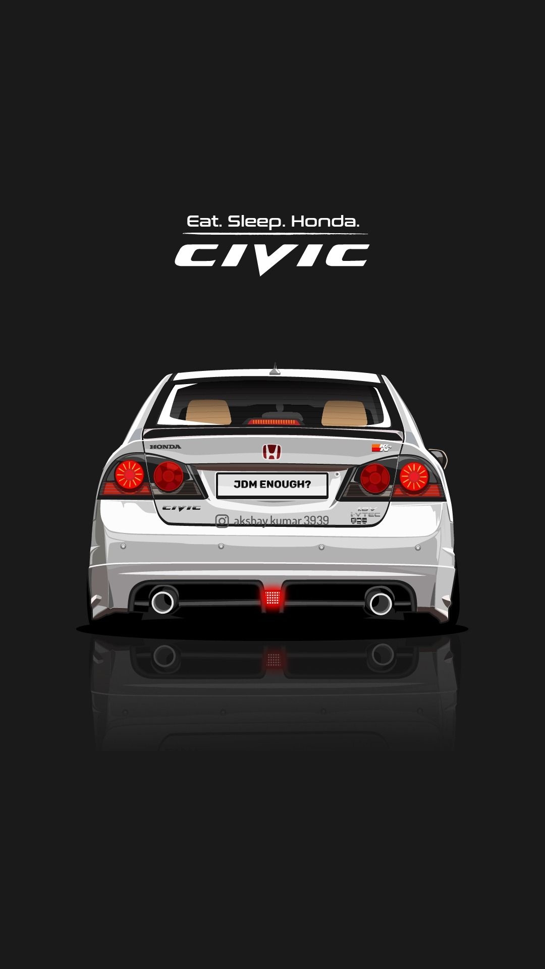 1080x1920  iPhone Honda Civic Wallpapers - Wallpaper Cave