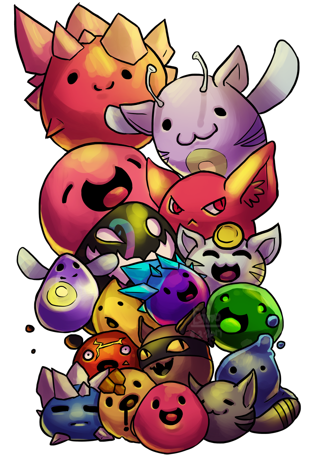 1024x1448  Обои слайм ранчер - 73 фото