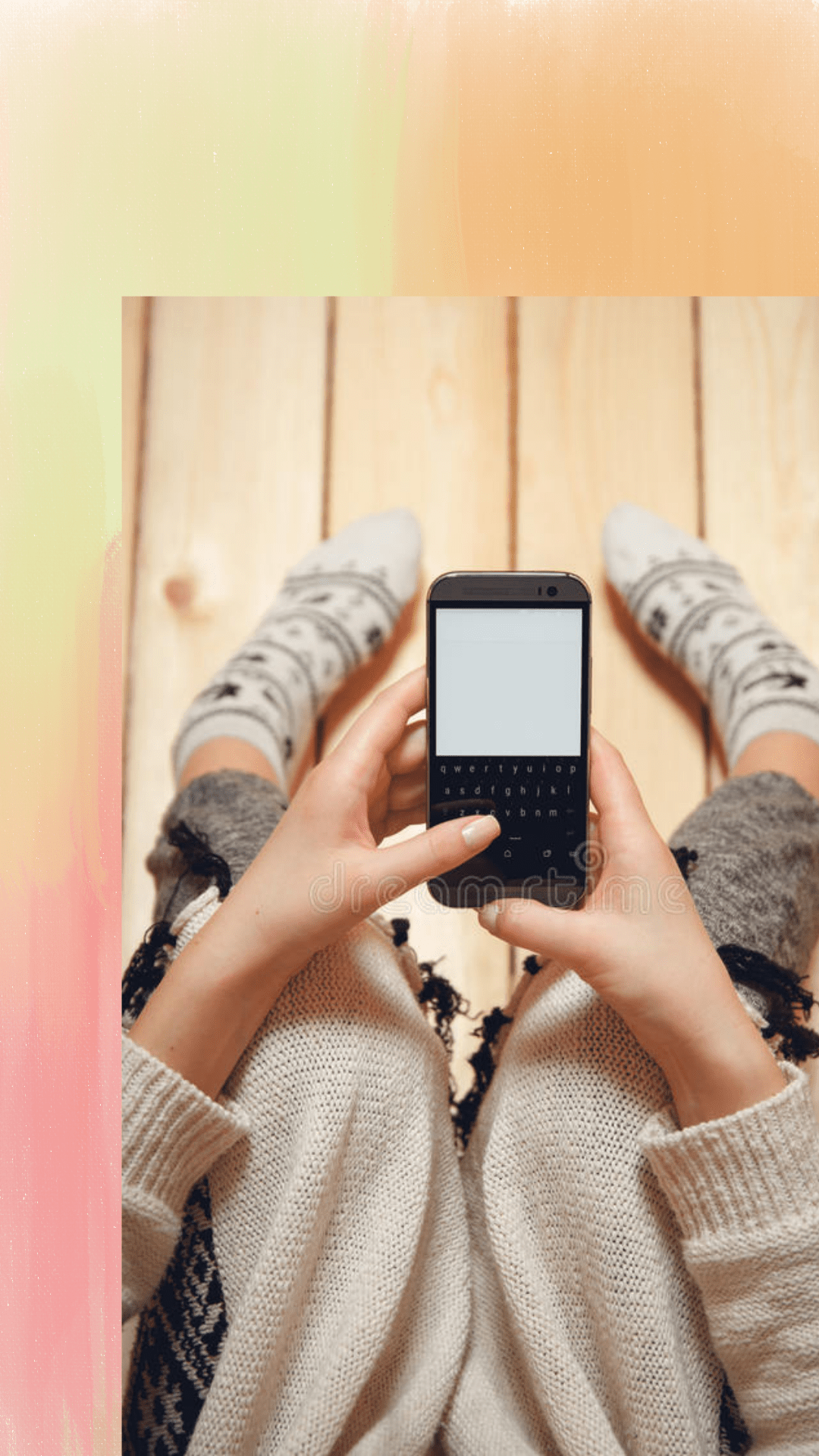 1080x1920  шаблон обои для телефона и сториз, фраза – Клуб Счастливые люди