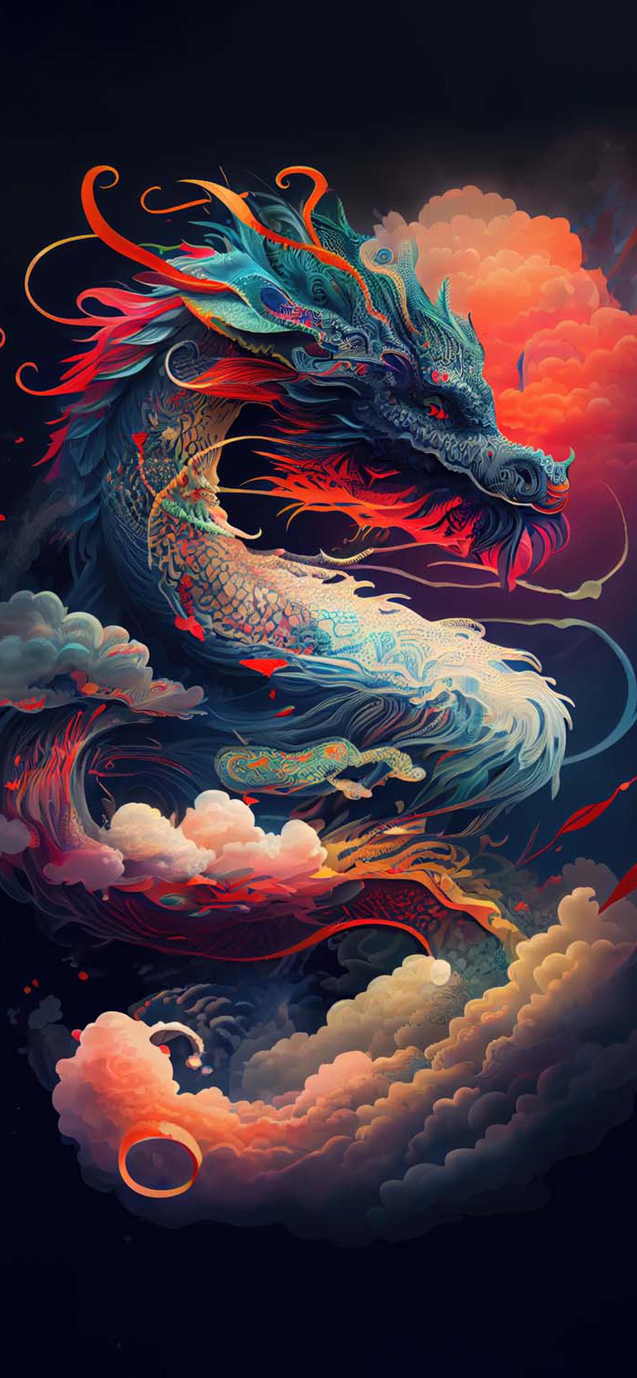 1284x2778  Дракон обои на телефон [33+ изображений]