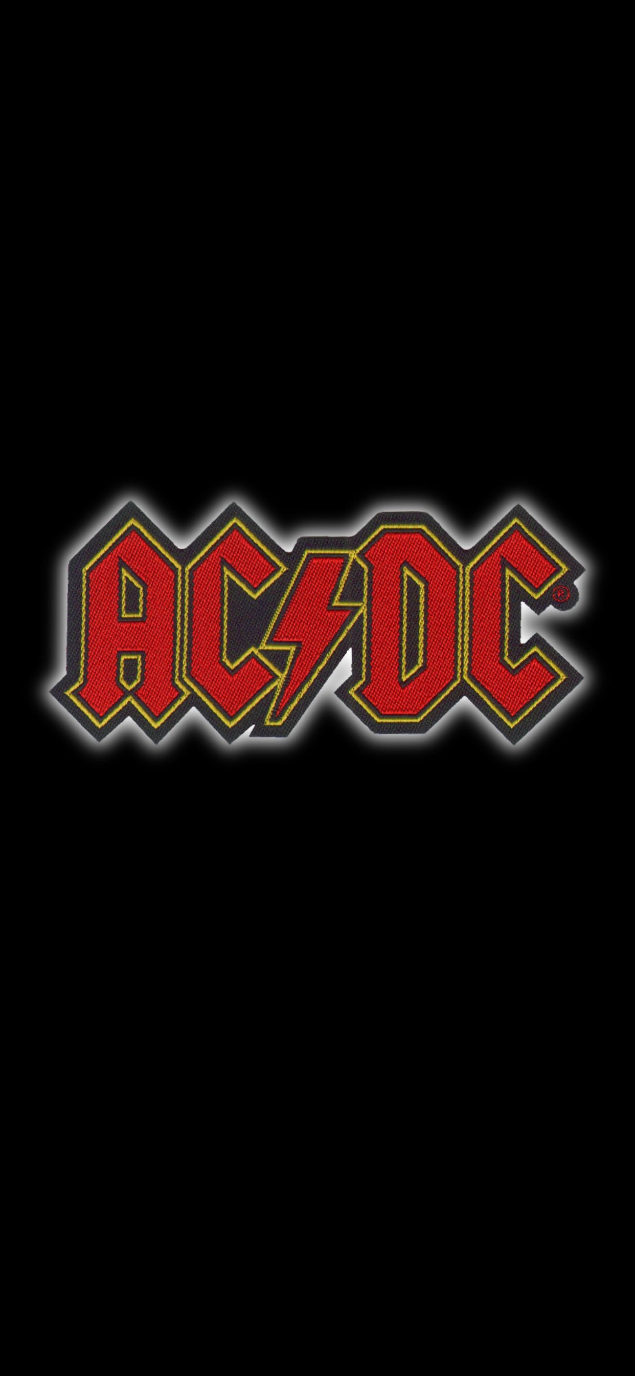 1242x2688  Обои с логотипом AC/DC — Wallpaper Cave