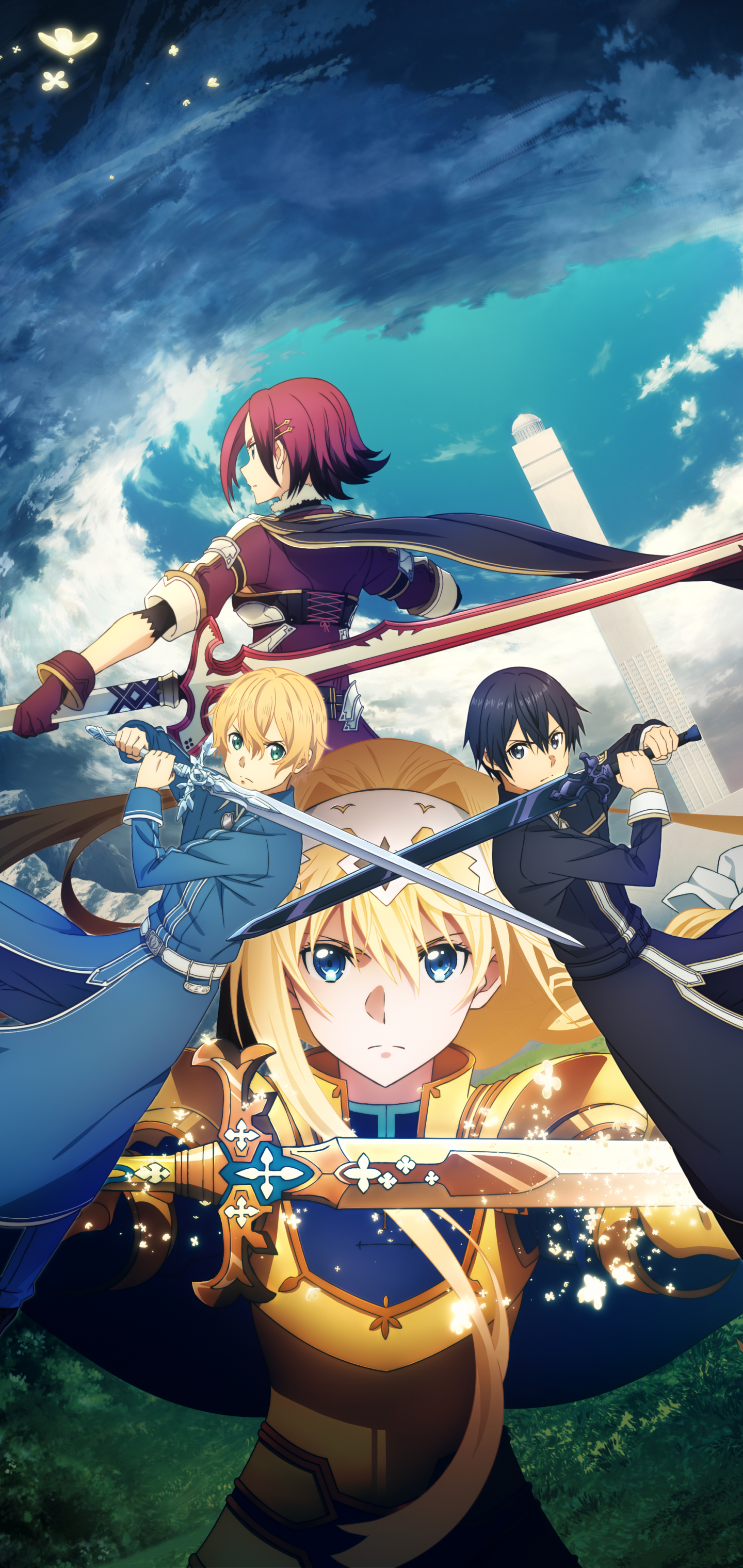 1440x3040  Скачать обои «Sword Art Online: Alicization Lycoris» на телефон, бесплатно HD картинки «Sword Art Online: Alicization Lycoris»