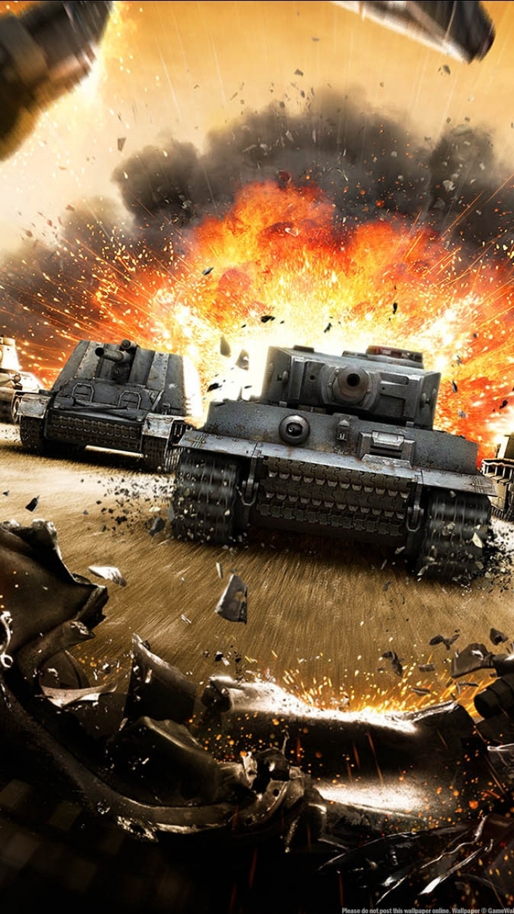 720x1280  Обои для телефона World Of Tanks