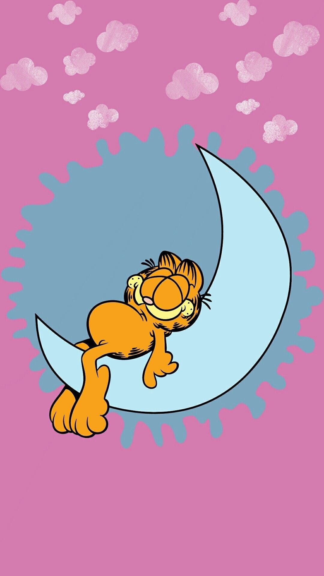 1080x1920  Обои Garfield для телефона и на рабочий стол 1170x2532